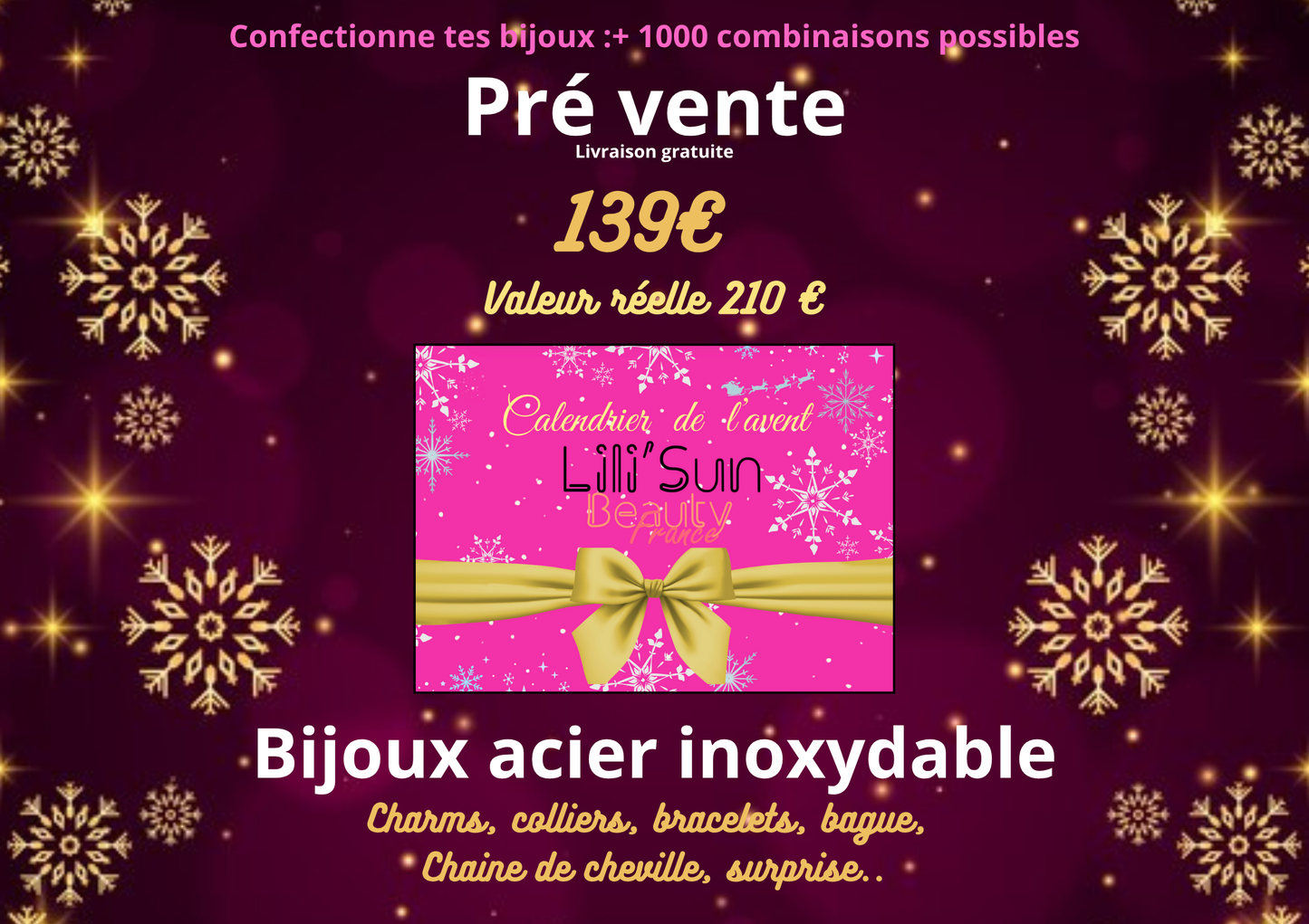 Calendrier de l’avent charms