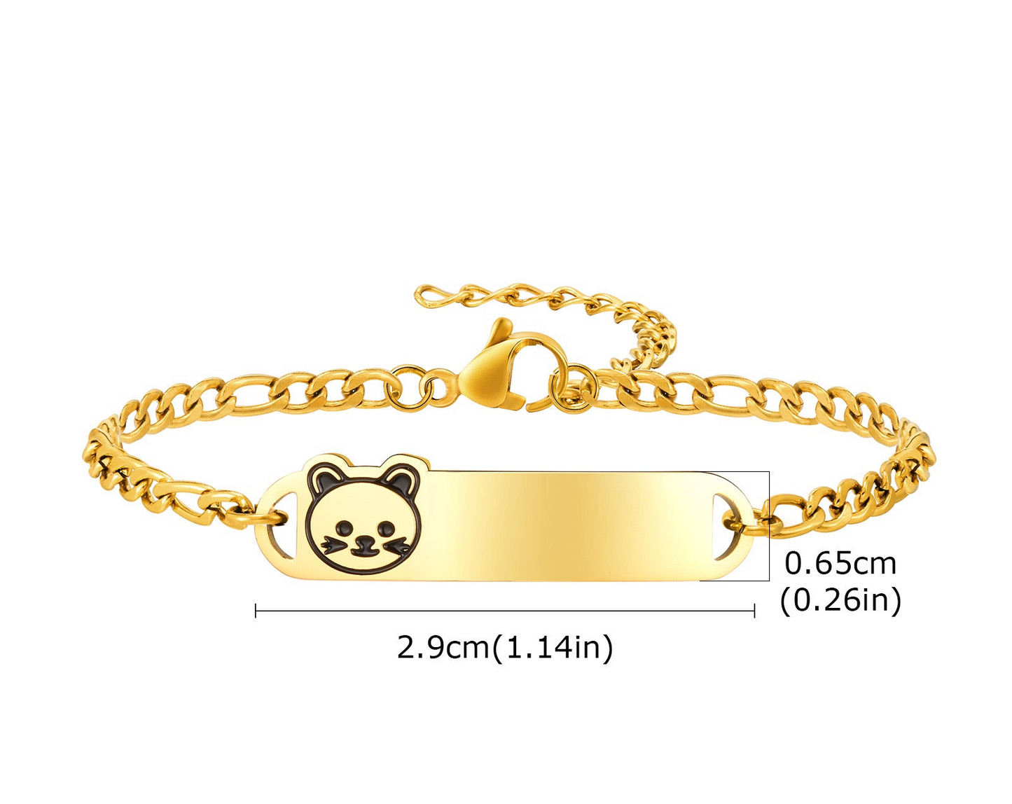 Bracelets enfants chat